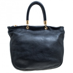 Marc by Marc Jacobs Black Leather Top Handle Bag