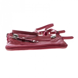 Pre Owned حقيبة كروس مارك باي مارك جاكوبس جلد حُبيبي أصفر