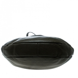 Pre Owned Marc by Marc Jacobs Olive Green Leather Classic Q Hillier Hobo