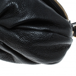 مملوكة مسبقًا Marc by Marc Jacobs Black Leather Classic Q Natasha Crossbody Bag