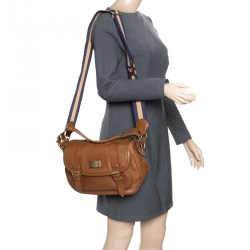 Pre Owned حقيبة كروس مارك باي مارك جاكوبس صوفي جلد بنية