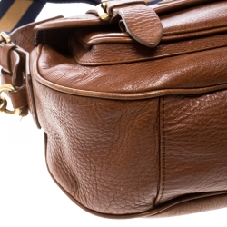 Pre Owned حقيبة كروس مارك باي مارك جاكوبس صوفي جلد بنية