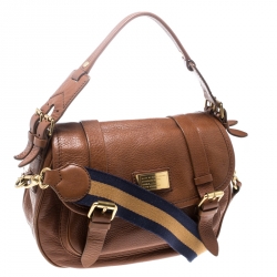 Pre Owned حقيبة كروس مارك باي مارك جاكوبس صوفي جلد بنية