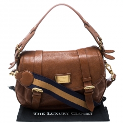 Pre Owned حقيبة كروس مارك باي مارك جاكوبس صوفي جلد بنية