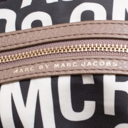 Marc by Marc Jacobs Brown Leather Classic Q Francesca Top Handle Bag