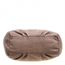 Marc by Marc Jacobs Brown Leather Classic Q Francesca Top Handle Bag