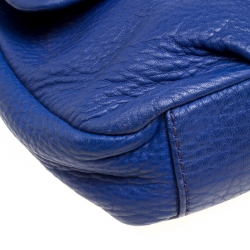 Pre Owned حقيبة كروس مارك باي مارك جاكوبس جلد توركواز/ زرقاء