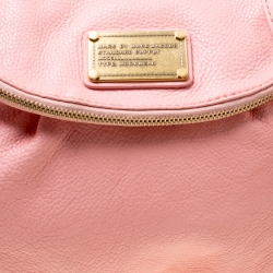 Pre Owned حقيبة كروس مارك باي مارك ناتاشا Q كلاسيك جلد وردية