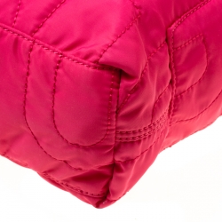 Pre Owned Marc by Marc Jacobs Pink Nylon Medium Pretty Tate Tote