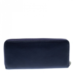 Marc by Marc Jacobs Purple Leather Zip Around Wallet 