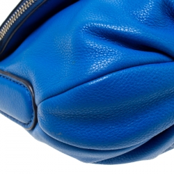 مملوكة مسبقًا حقيبة كروس مارك باي مارك جاكوبس كلاسيك كيو ناتاشا جلد زرقاء 