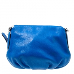 مملوكة مسبقًا حقيبة كروس مارك باي مارك جاكوبس كلاسيك كيو ناتاشا جلد زرقاء 