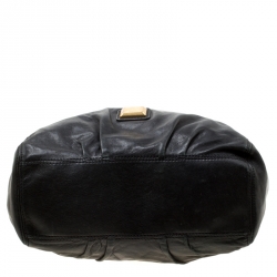 Pre Owned Marc By Marc Jacobs Black Leather Classic Tote