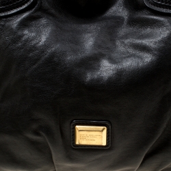 Pre Owned Marc By Marc Jacobs Black Leather Classic Tote