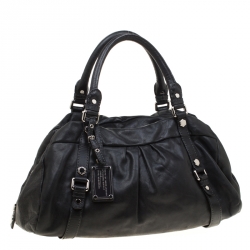 Marc by Marc Jacobs Black Leather Top Handle Bag