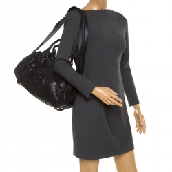 Marc by Marc Jacobs Black Leather Top Handle Bag