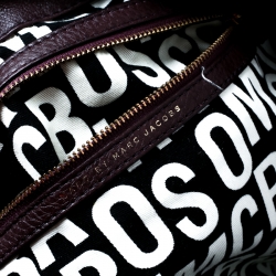 Pre Owned Marc By Marc Jacobs Purple Leather Francesca Tote