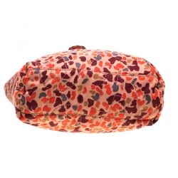 Pre Owned حقيبة يد مارك باي مارك جاكوبس بريتي تيل متوسطة نايلون مطبوعة متعددة الألوان