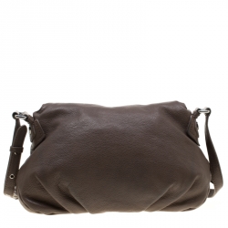 Pre Owned حقيبة كروس مارك باي مارك جاكوبس كلاسيك كيو ناتاشا جلد بيج داكن