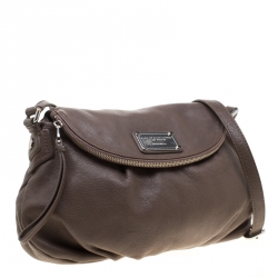 Pre Owned حقيبة كروس مارك باي مارك جاكوبس كلاسيك كيو ناتاشا جلد بيج داكن