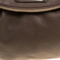 Pre Owned حقيبة كروس مارك باي مارك جاكوبس كلاسيك كيو ناتاشا جلد بيج داكن