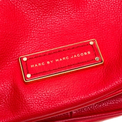 Marc by Marc Jacobs Red Leather Too Hot To Handle Hobo Bag