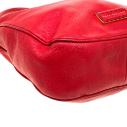 Marc by Marc Jacobs Red Leather Too Hot To Handle Hobo Bag