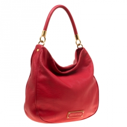 Marc by Marc Jacobs Red Leather Too Hot To Handle Hobo Bag