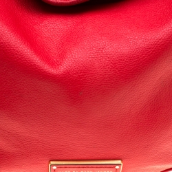 Marc by Marc Jacobs Red Leather Too Hot To Handle Hobo Bag