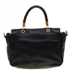 Pre Owned Marc by Marc Jacobs Black Leather Lea Crossbody Bag