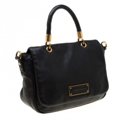 Pre Owned Marc by Marc Jacobs Black Leather Lea Crossbody Bag