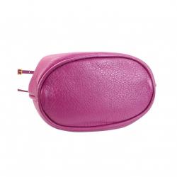 Pre Owned Marc by Marc Jacobs Purple Leather Mini Sling Hobo Bag