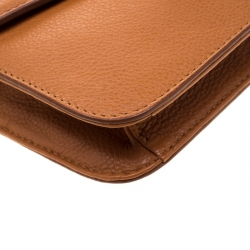 مملوكة مسبقًا Marc by Marc Jacobs Brown Leather Bianca Jane On A Leash Crossbody Bag