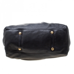 Pre Owned Marc by Marc Jacobs Black Leather Classic Q Baby Aidan Satchel