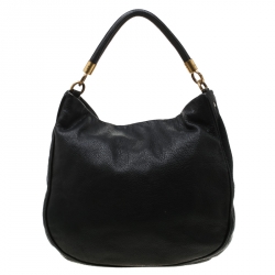 مملوكة مسبقًا Marc by Marc Jacobs Black Leather Too Hot To Handle Hobo 