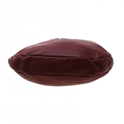 Pre Owned حقيبة مارك باي مارك جاكوبس Q هيليار كلاسيك جلد عنابية