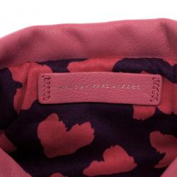 Pre Owned Marc by Marc Jacobs Pink linda Puckered Mouse clutch