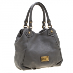 Pre Owned حقيبة كتف مارك باي مارك جاكوبس كلاسيك كيو فرانسيسيكا جلد رمادية