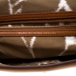Marc by Marc Jacobs Tan Leather Bianca Envelope Clutch