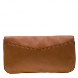 Marc by Marc Jacobs Tan Leather Bianca Envelope Clutch