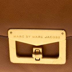 Marc by Marc Jacobs Tan Leather Bianca Envelope Clutch