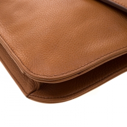 Marc by Marc Jacobs Tan Leather Bianca Envelope Clutch