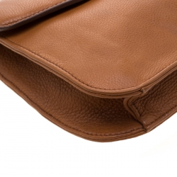Marc by Marc Jacobs Tan Leather Bianca Envelope Clutch