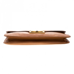 Marc by Marc Jacobs Tan Leather Bianca Envelope Clutch