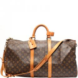 Louis Vuitton Monogram Canvas Keepall 55 Bag