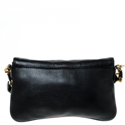 Pre Owned Marc by Marc Jacobs Black Leather Percy Crossbody Bag