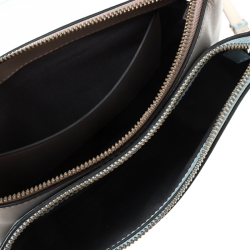 مملوكة مسبقًا Marc By Marc Jacobs Light Blue/Beige Leather Ligero Double Percy Crossbody Bag