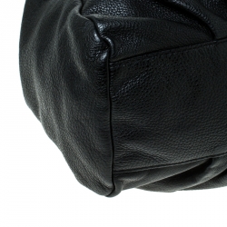 مملوكة مسبقًا Marc by Marc Jacobs Black Leather  Classic Q Francesca Shoulder Bag 