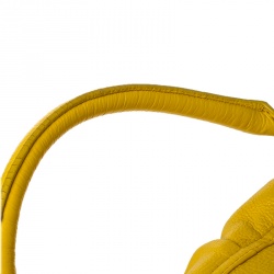 Marc by Marc Jacobs Yellow Leather Classic Q Lil Ukita Top Handle Bag