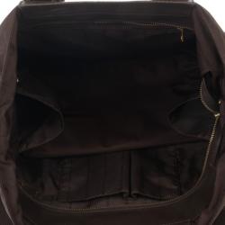 Pre Owned Marc by Marc Jacobs Brown Preppy Nylon Elizababy Bag